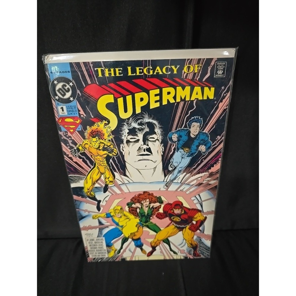 Sealed Superman: The Legacy of Superman #1 Mar. 1993 DC Comics